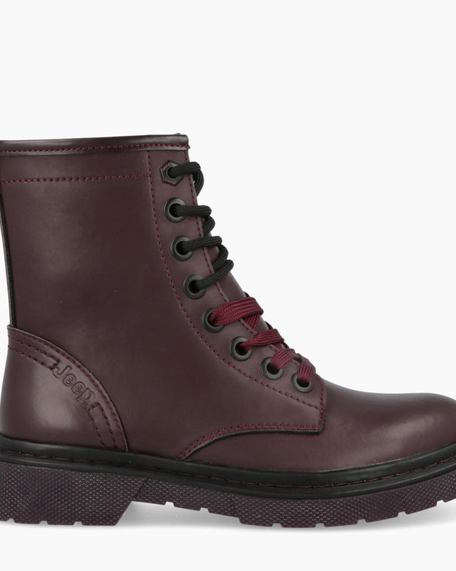 Anfibi Donna Bordeaux RENEGADE 8 BURGUNDY 090 Jeep Footwear 