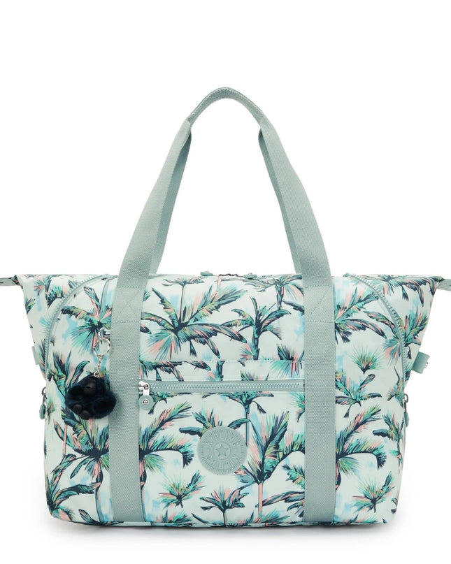 Kipling Borsone Shopper Viaggio in Tessuto Fantasia More Palm Trees - MARIO SPATARELLA