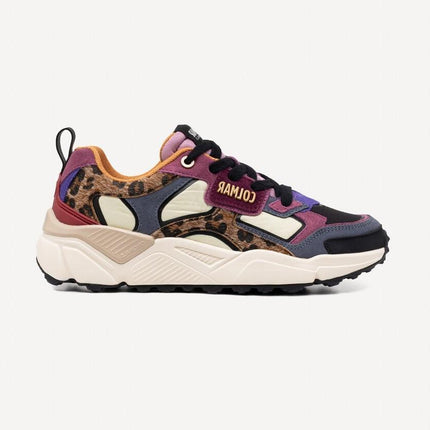Sneakers Colmar Donna in Pelle Animalier Multicolor GARNER JUNGLE 124 ANIMALIER Colmar 