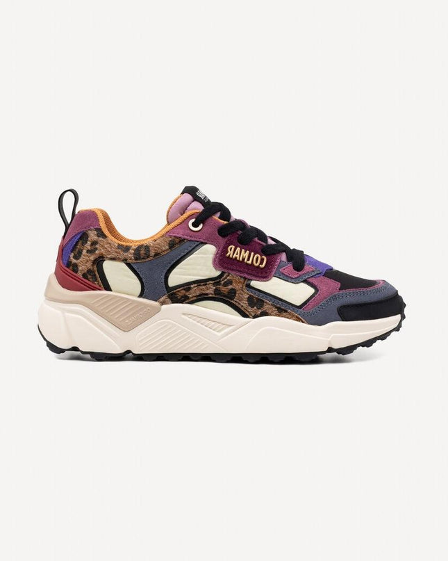 Sneakers Colmar Donna in Pelle Animalier Multicolor GARNER JUNGLE 124 ANIMALIER Colmar 