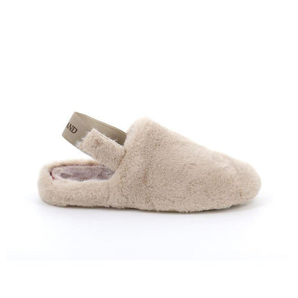 Pantofole Donna con Soletta Estraibile CI3147 BEIGE Grunland 