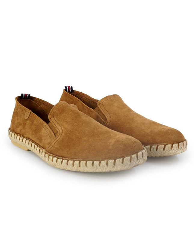 Espadrillas Verbenas Bassa da Uomo in Camoscio Cuoio TOM SERRAJE MUSCADE Verbenas 