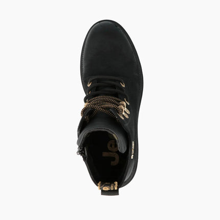 Jeep Anfibi Donna con Tacco Nero RAVEN LACE NBK BLACK Jeep Footwear 