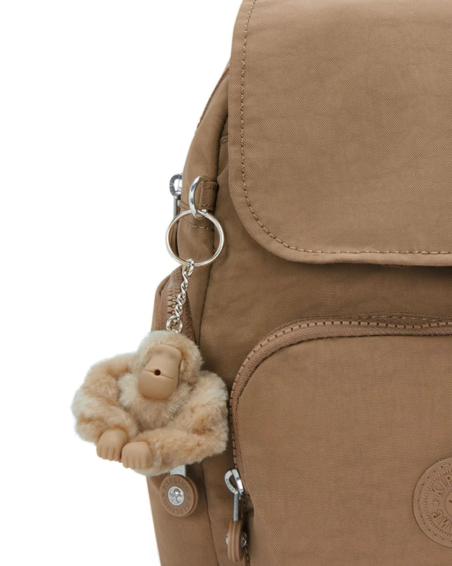 Kipling Zainetto in Tessuto Tan CITY ZIP MINI TAN Kipling 