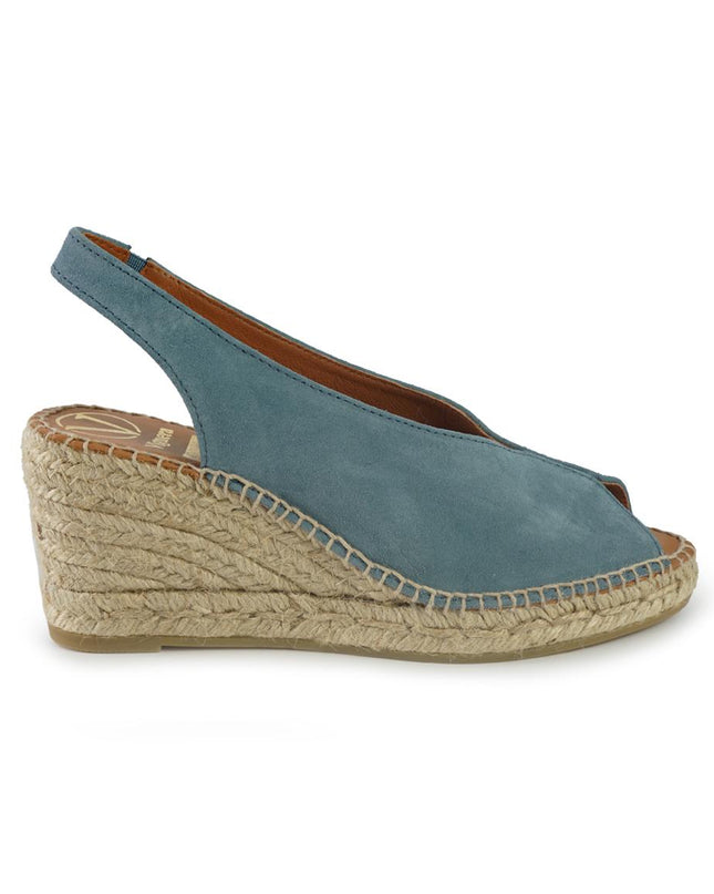 Viguera Espadrillas Alta in Camoscio Jeans 2127 JEANS Viguera 
