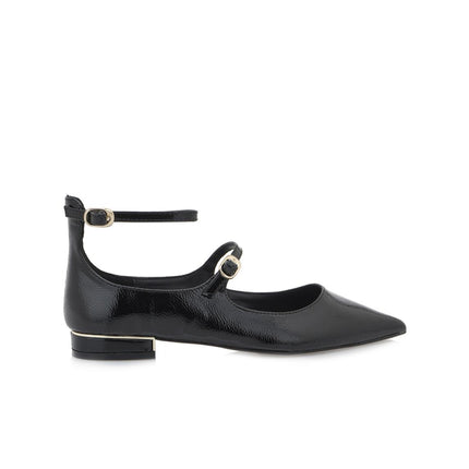Ballerine Cinturino Donna Nero SONIA 835 BLACK Exe 