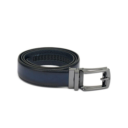 Frau Cintura Uomo con Chiusura a Scatto in Pelle Bule 148C NAVY Frau 