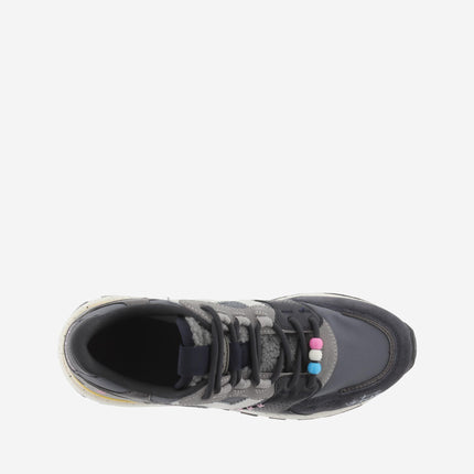 Sneakers Donna Camoscio Antracite - MARIO SPATARELLA