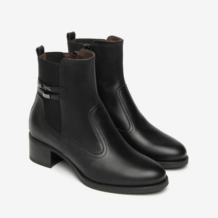 Nero Giardini Stivaletti Tronchetti Donna in Pelle Nero I513840D NERO 100 Nero Giardini 