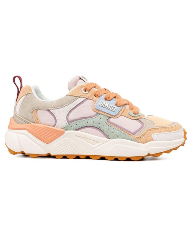 Sneakers Colmar Donna in Pelle Multicolor Rosa GARNER FUSE MULTICOLOR PINK Colmar 