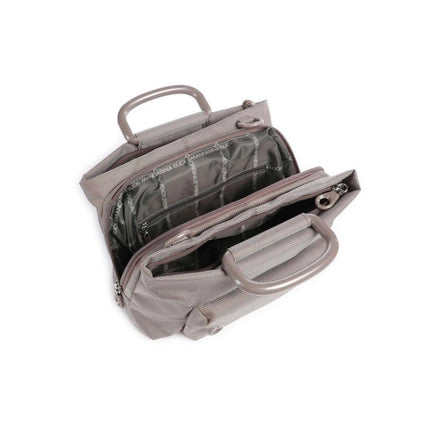 Mandarina Duck Borsa Donna con Tracolla in Tessuto Taupe QMT53 MD20 TAUPE Mandarina Duck 