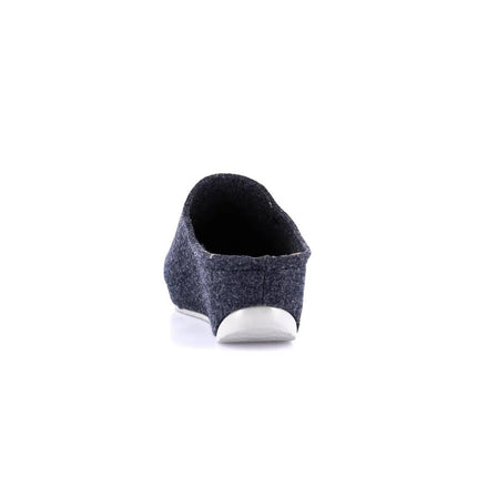 Pantofole Donna con Zeppa in Feltro Blu CI2435 RAPY NAVY Grunland 