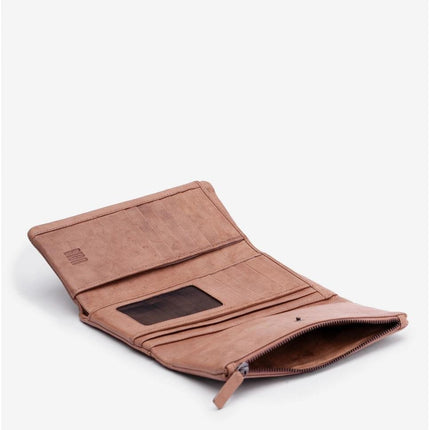 Biba Portafoglio Lungo in Pelle Taupe con Portamonete - MARIO SPATARELLA