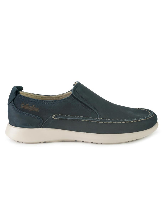 Callaghan Mocassini Uomo Slipon in Pelle Blu 62201 KIOWA AZUL Callaghan 