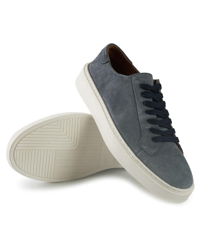 Vueva Sneakers Bassa Uomo in Camoscio Jeans MS638R05 JEANS Vueva 