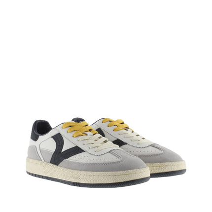Victoria Sneakers Bassa Uomo in Pelle Bianca Blu Multi 8806118 SMASH URBAN MARINO Victoria 