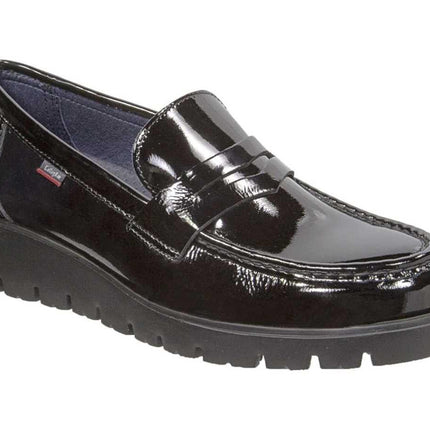 Mocassini Donna Vernice Nero 89803 HAMAN BLACK Callaghan 