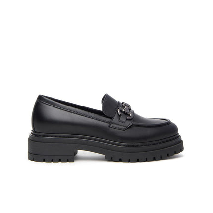 Nero Giadini Mocassini Donna in Pelle Nero - MARIO SPATARELLA