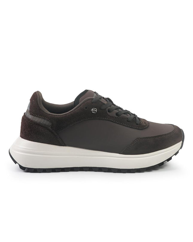 Piquadro Sneakers Uomo in Pelle Marrone 7701 COFFEE Piquadro 