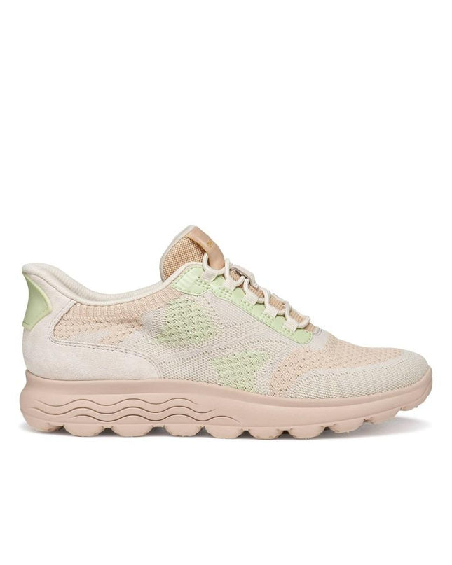 Geox Spherica Plus Sneakers Donna Bassa in Tessuto Sabbia D657MB SPHERICA SAND Geox 