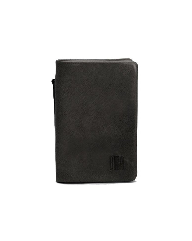 Biba Portafogli Donna con Portamonete in Pelle Nera SFM4L SOFT MOUSSE BLACK Biba 