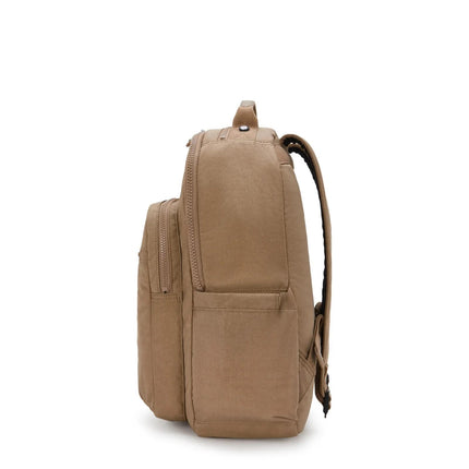 Kipling Zaino Porta Computer 15 Pollici Tan SEOUL TAN Kipling 