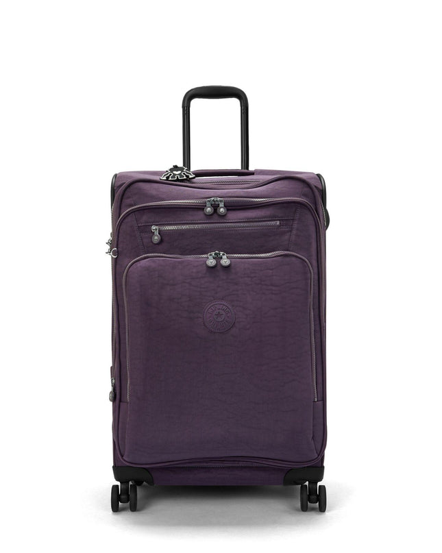 Trolley Medio Espandibile Quattro Ruote Viola NEW YOURI SPIN M ULTIMATE PLUM Kipling 