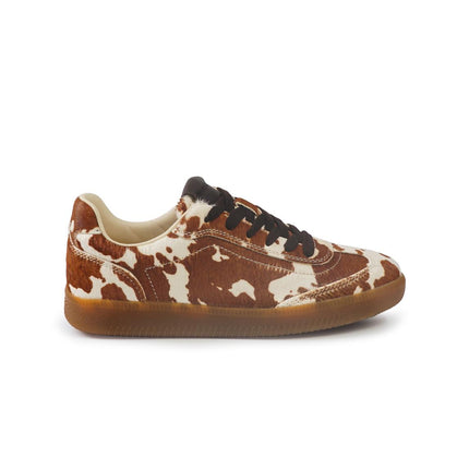 Sneakers Animalier Renato Garini Donna in Cavallino Mucca L2023 COW Renato Garini 