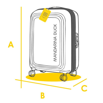 Mandarina Duck SZV24 LOGODUCK CABIN EXPMAPO GREEN