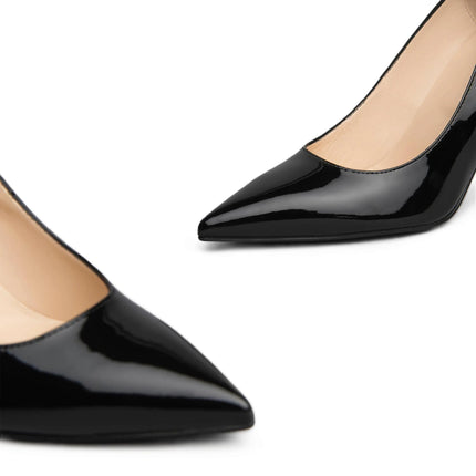 Nero Giardini Decollete Donna Tacco Stiletto in Vernice Nero - MARIO SPATARELLA