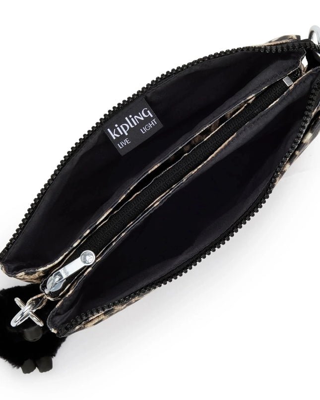 Kipling Borsetta Donna Tracolla Animalier Leopardo - MARIO SPATARELLA
