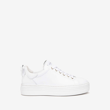 Nero Giardini Sneakers Donna in Pelle Bianca E306521D BIANCO 707 Nero Giardini 