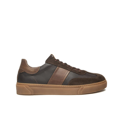 Nero Giardini Sneakers Uomo in Pelle Camoscio Testa di Moro I500950U MORO 300 Nero Giardini 