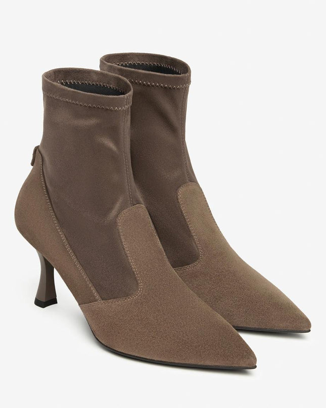 Nero Giardini Stivaletti Donna in Camoscio Spago - MARIO SPATARELLA