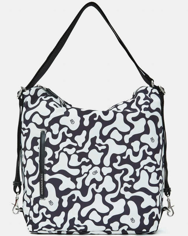 Mandarina Duck Borsa Convertibile Zaino Tessuto Fantasia Moire - MARIO SPATARELLA