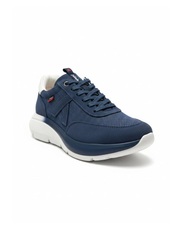 Callaghan Sneakers Algoritmo Uomo in Camoscio e Tessuto Blu 61205 ALGORITMO OCEAN Callaghan 