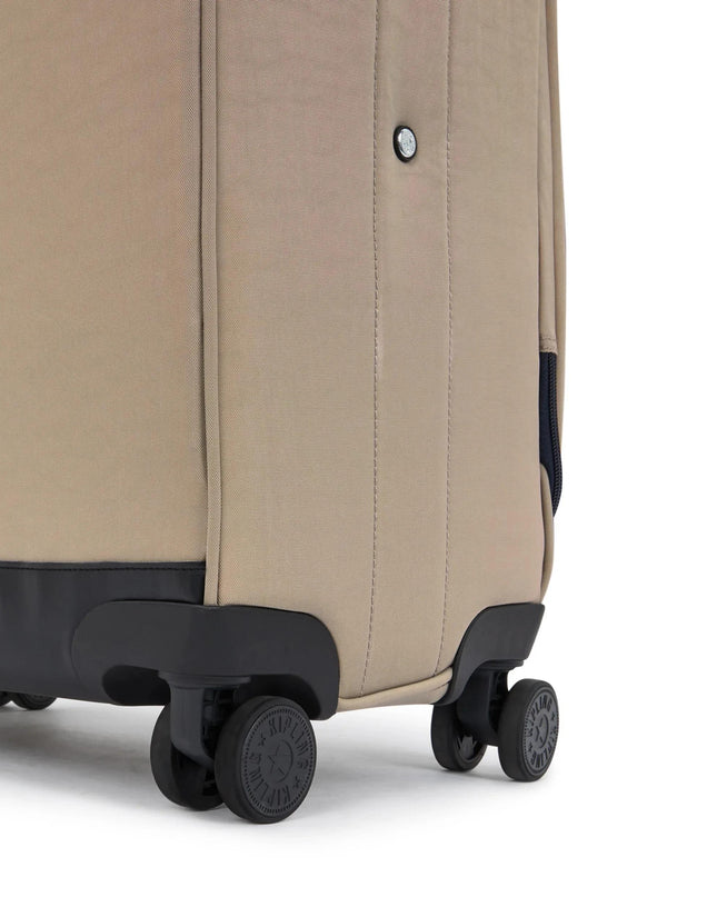 Kipling Trolley Medium 4 Ruote in Tessuto Soft Taupe JET M SOFT TAUPE Kipling 