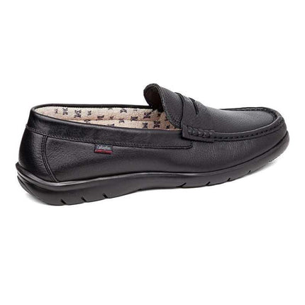 Mocassino Uomo in Pelle Nero 18003 TENGER BLACK Callaghan 