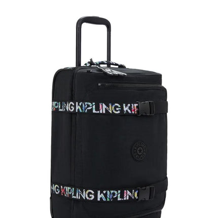 Kipling Trolley Valigia Bagaglio a Mano 2 Ruote AVIANA S BLACK NOIR PLUS Kipling 