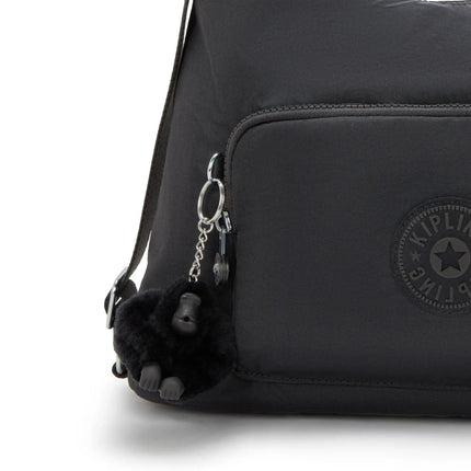 Kipling Borsa Convertibile Zaino in Tessuto Nero YENNA BLACK NOIR Kipling 