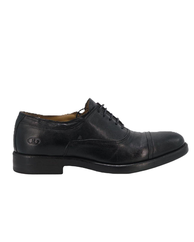 Stringate Uomo in Pelle Nera GOR20 NERO Rogal's 
