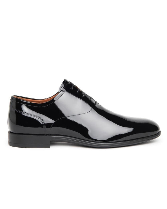 NeroGiardini Francesine Uomo in Vernice Nera - MARIO SPATARELLA