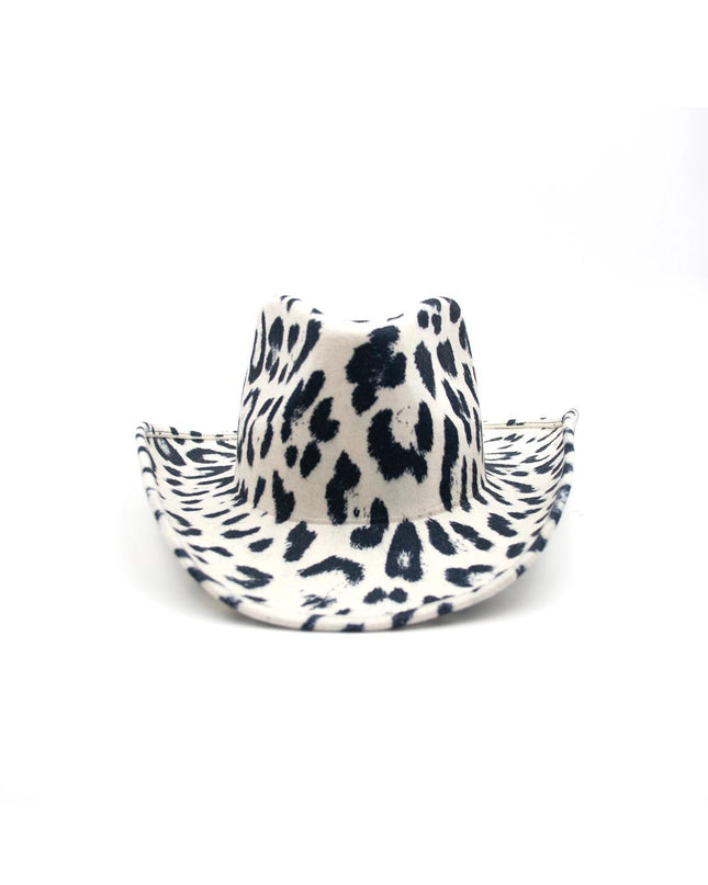 Cappello Fedora Cowboy Animalier FEDORA THE WEST NUDE DALMATIAN NINETOWEAR 