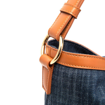 NeroGiardini Borsa Hobo a Spalla in Jeans - MARIO SPATARELLA
