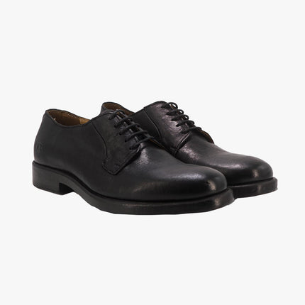 Stringate Uomo in Pelle Nera GOR6 NERO Rogal's 