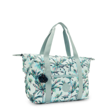 Kipling Borsone Shopper Viaggio in Tessuto Fantasia More Palm Trees ART M MORE PALM TREES Kipling 
