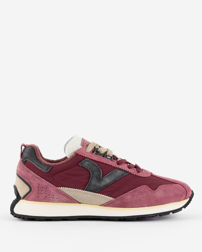 Victoria Sneakers Running Donna in Pelle Beige 8812100 ROOT D BORDO Victoria 