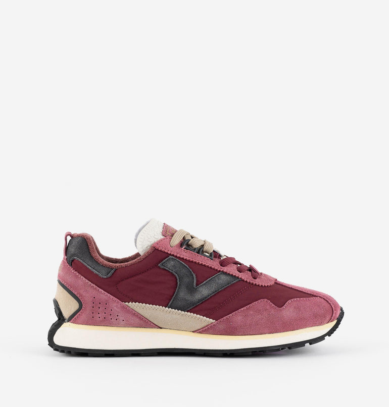 Victoria Sneakers Running Donna in Pelle Beige 8812100 ROOT D BORDO Victoria 
