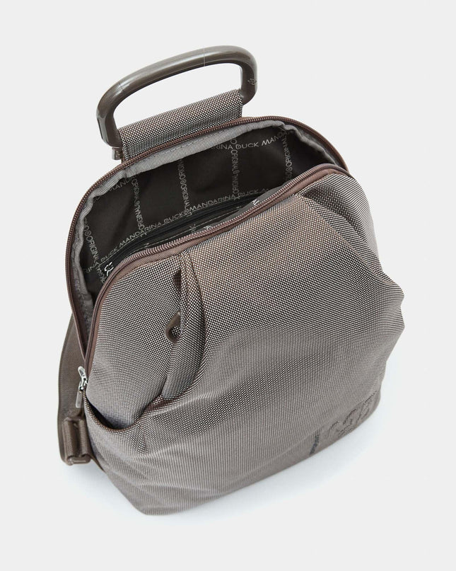 Mandarina Duck Zaino Multitasche Tessuto Taupe QMT39 MD20 TAUPE Mandarina Duck 