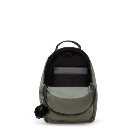 Kipling Zaino Porta Computer 11 Pollici Green Moss Verde SEOUL S GREEN MOSS Kipling 